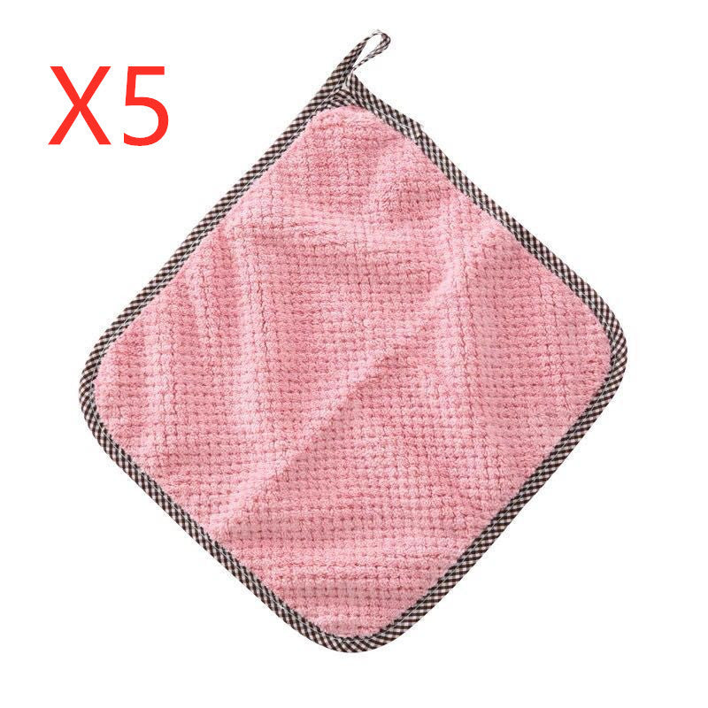 Double-Sided Absorbent Dish Cloth Dish Towel