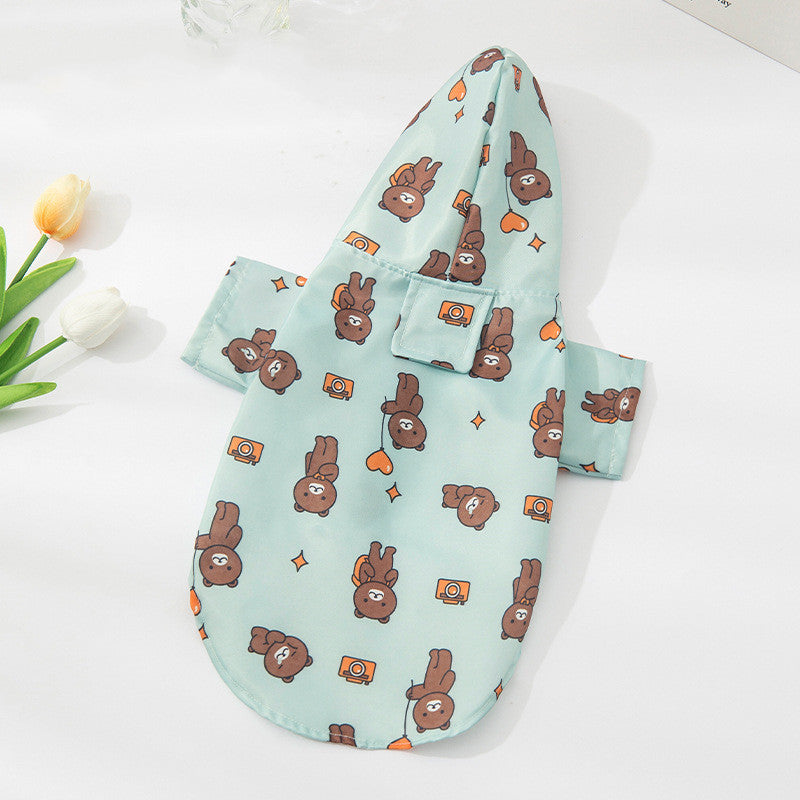 Fashion Pet Raincoat Dog Clothing