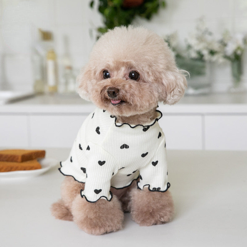 Home Vest Dog Cat New Year Christmas Dress