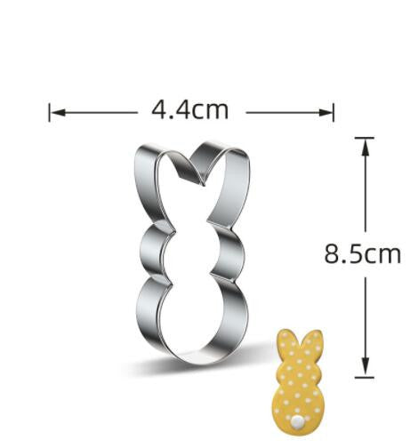 Stainless Steel Biscuit Mould Rabbit Egg Cake Mould