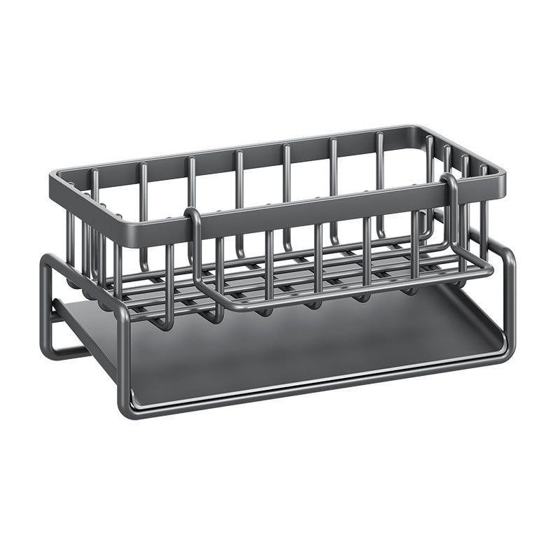 Kitchen Storage Rack Household Sink Drainage Basket Sub-table Multi-functional Detergent