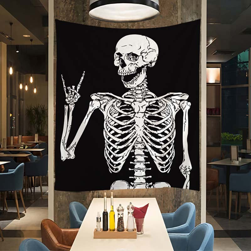 Tapestry Skull Home Decoration Background Cloth