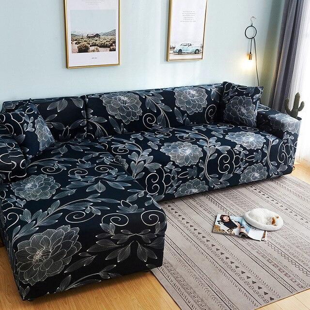 Modern Stretch Kaleidoscope Fabric Sofa Cover