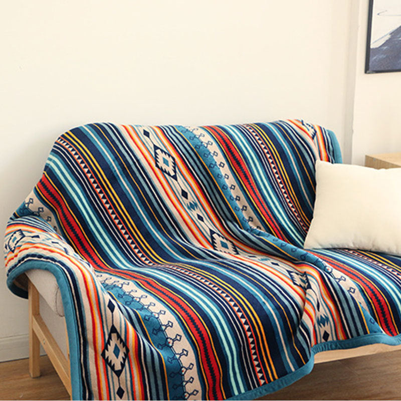 Small blanket quilt thickened air conditioning blanket