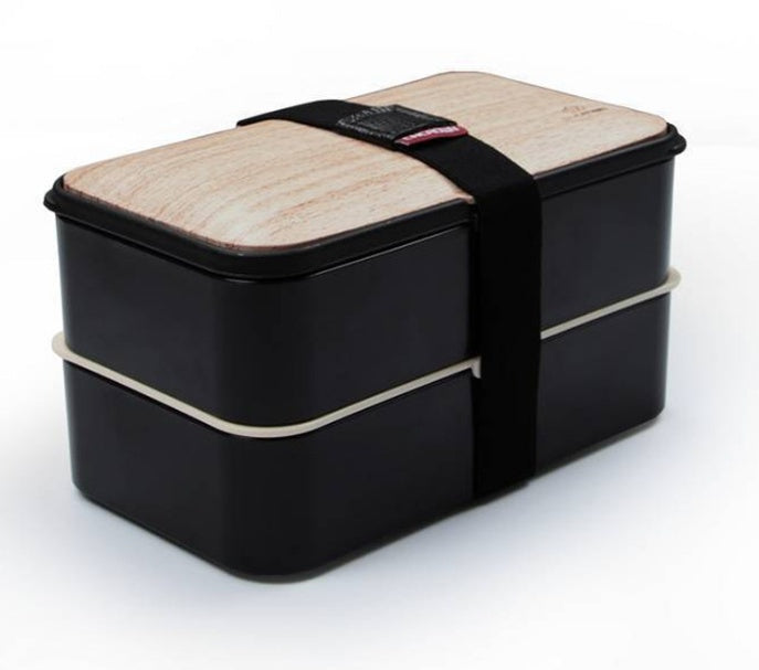 Japanese double-layer bento box