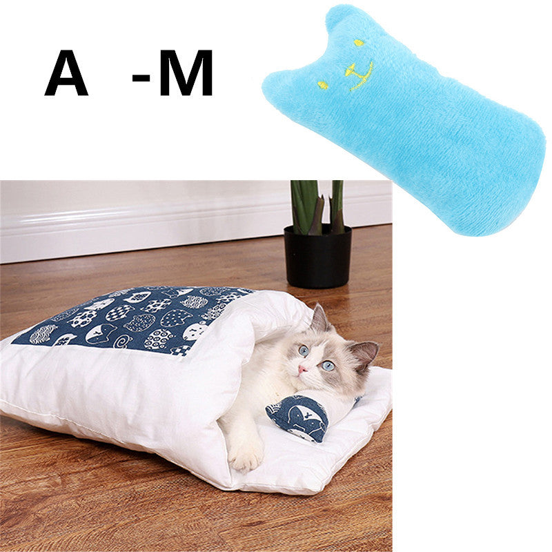 Cat Litter Winter Warm Cat Closed Removable And Washable Quilt