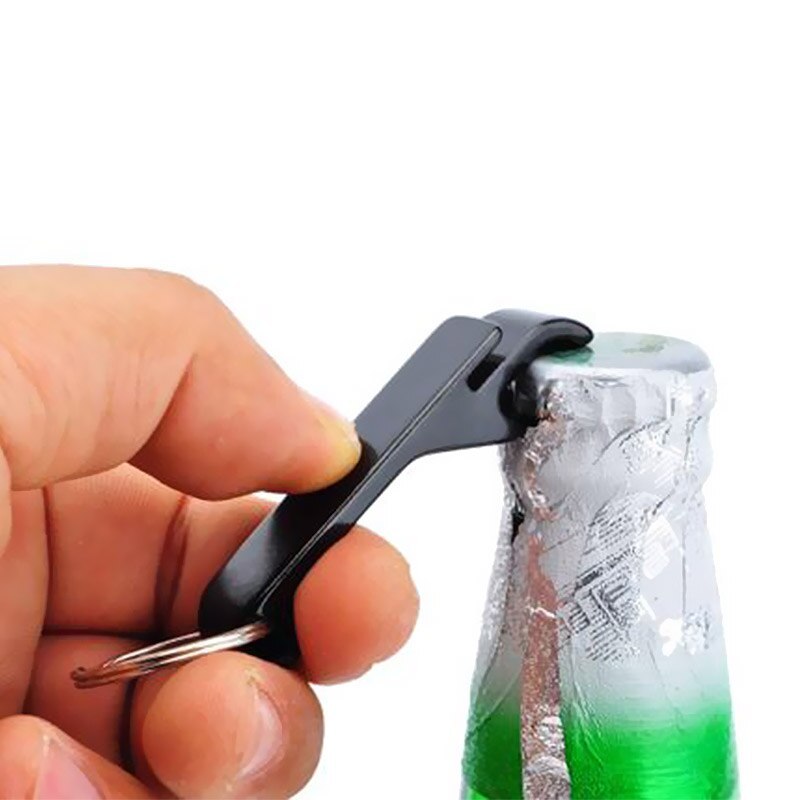 Aluminum alloy beer bottle opener key chain multifunctional bottle opener