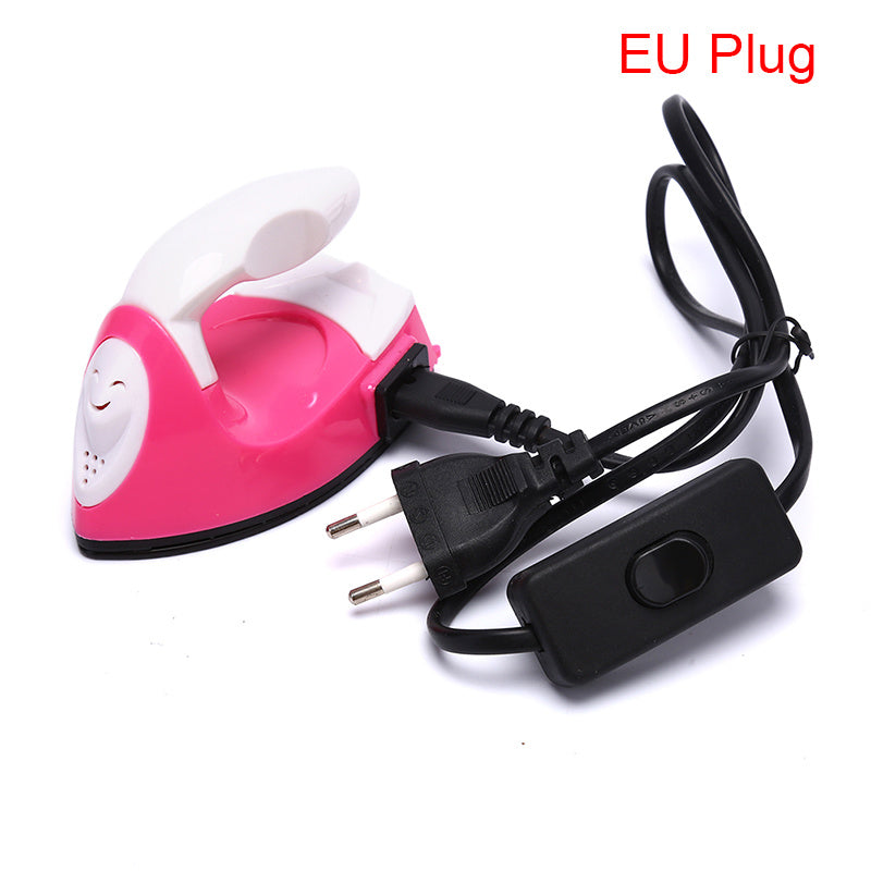 Pindou small iron children's handmade DIY electric iron creative Pindoudou iron mini cloth stickers hot drill baby clothes