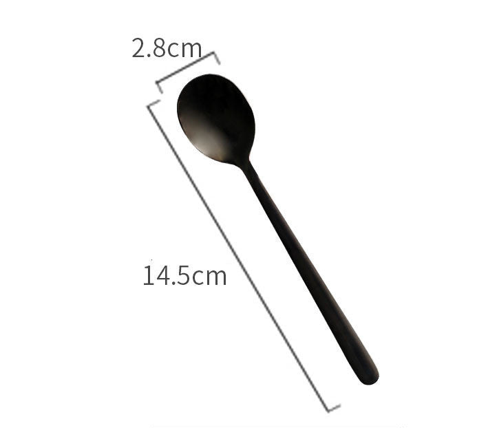 Golden spoon spoon coffee Nordic spoon stirring