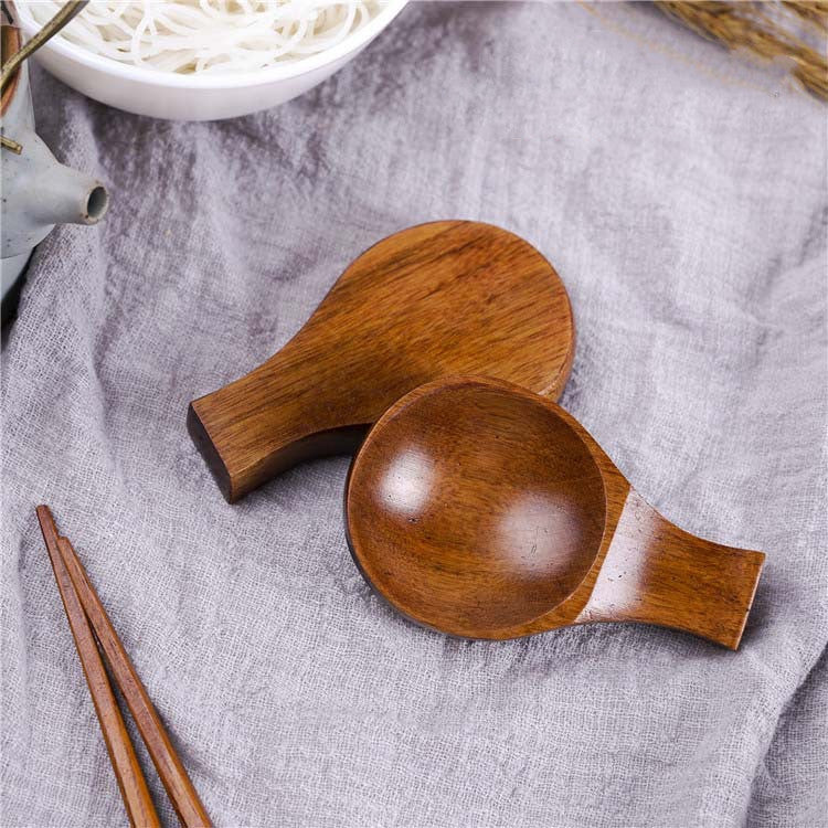 New wooden Japanese dipping saucer