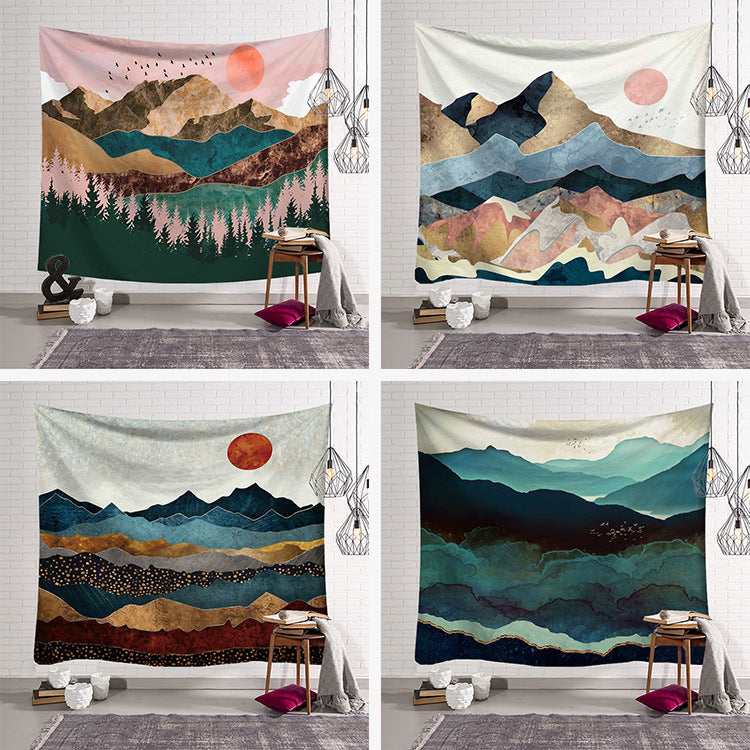 Background cloth background wall decoration cloth