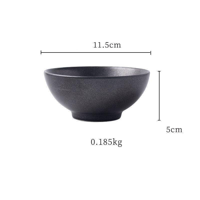 Japanese ceramic tableware household rice bowl