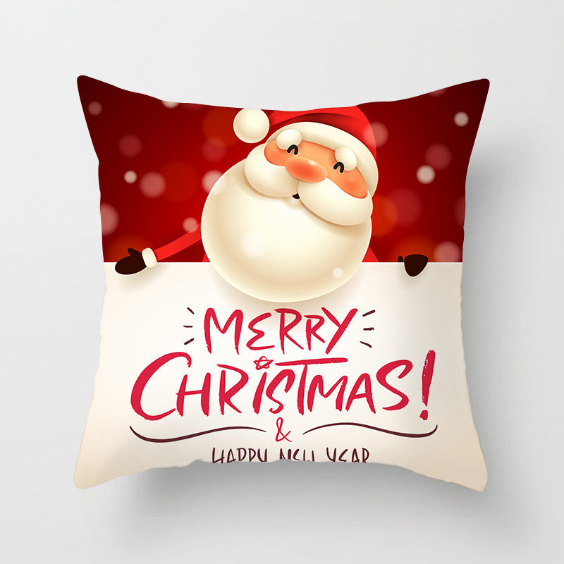 Santa snowman pillowcase