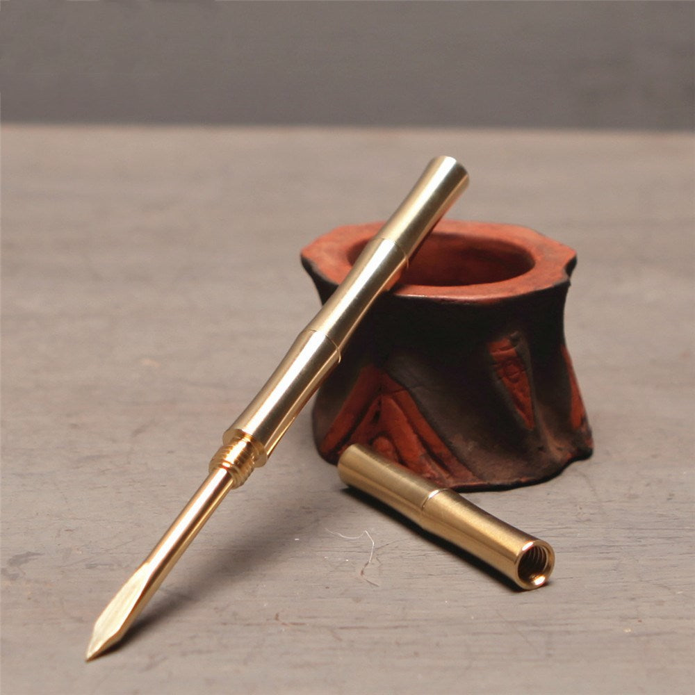 Small Ebony Tea Needle Rosewood Tea Knife Pu'er Tea Cone