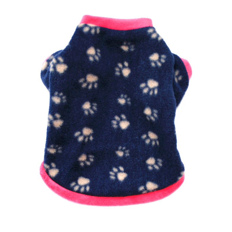 Pet puppy fall/winter polar fleece warm sweater