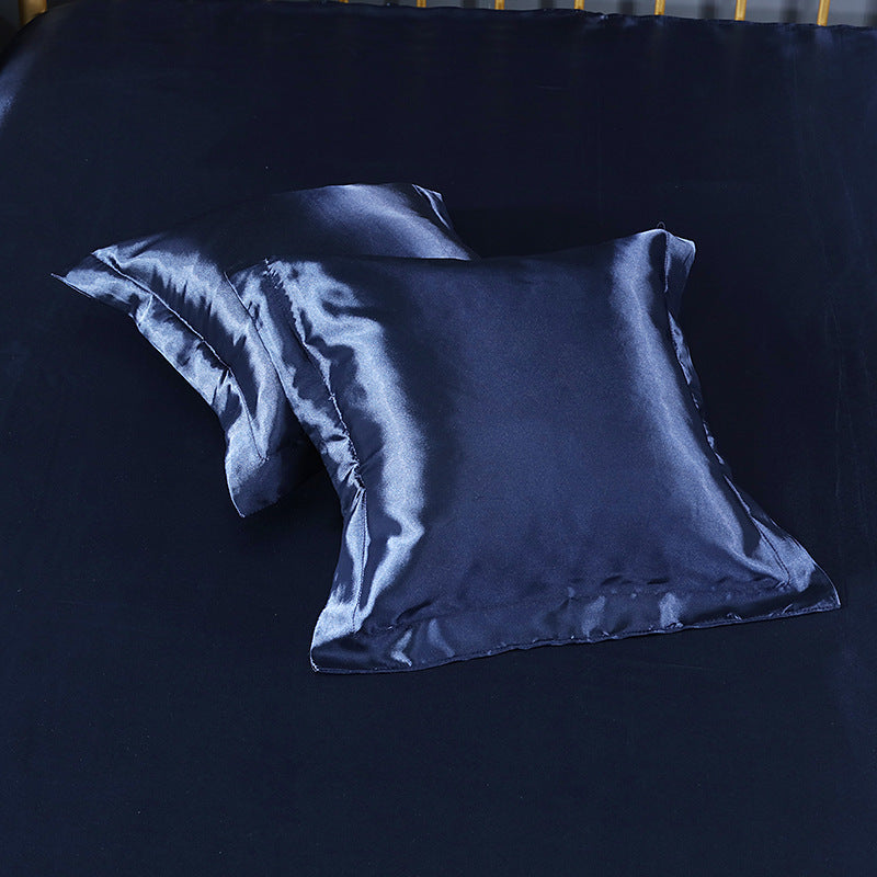 Ice Silk Real Silk Square Cushion Cover