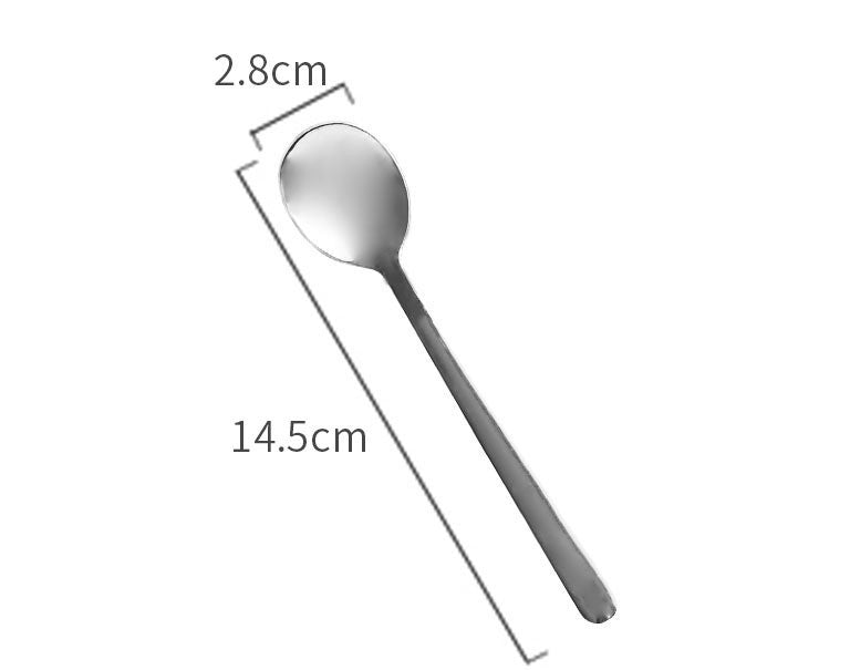 Golden spoon spoon coffee Nordic spoon stirring