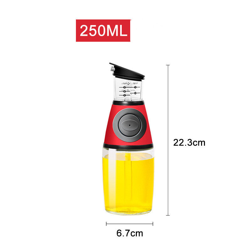 500ml Measurable Glass Bottle Oil Bottle Soy Bottle Kitchenware