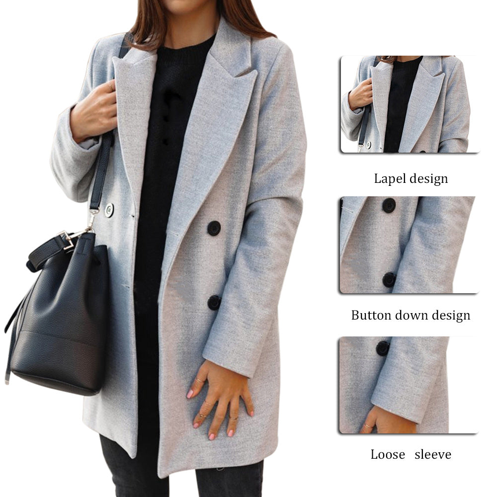 Winter Long Woolen Coats