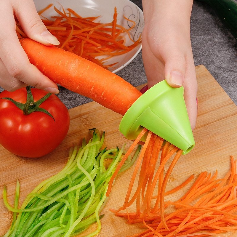 Spiral Shredder Kitchen Multi-functional Vegetable Cutting Grater