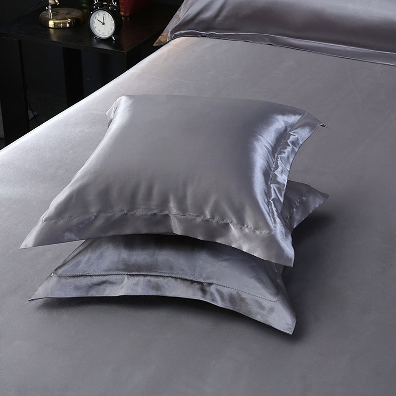 Ice Silk Real Silk Square Cushion Cover