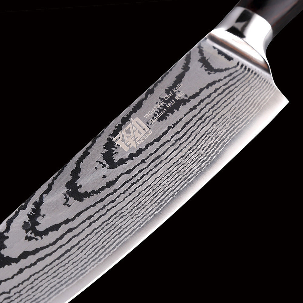 Damascus Knife Stainless Steel Slicing Knife