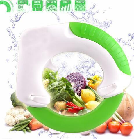 Rolling Knife Circular Kitchen Cutter with Hanging Hook