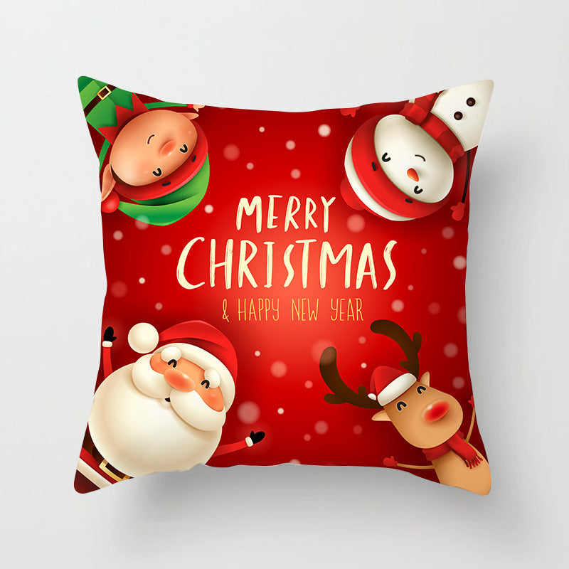 Santa snowman pillowcase