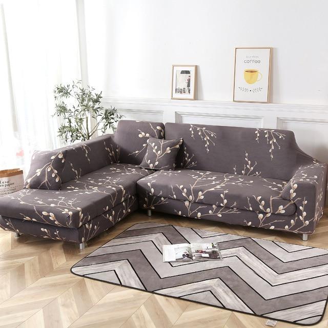 Modern Stretch Kaleidoscope Fabric Sofa Cover