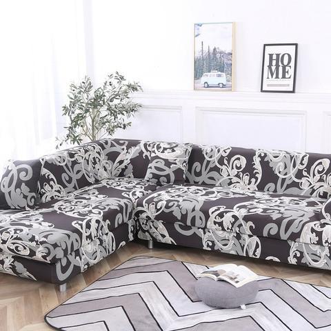 Modern Stretch Kaleidoscope Fabric Sofa Cover