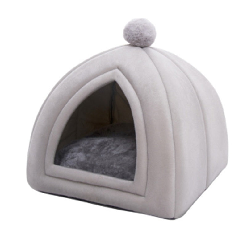 Warm Cat House Closed Folding Pet House