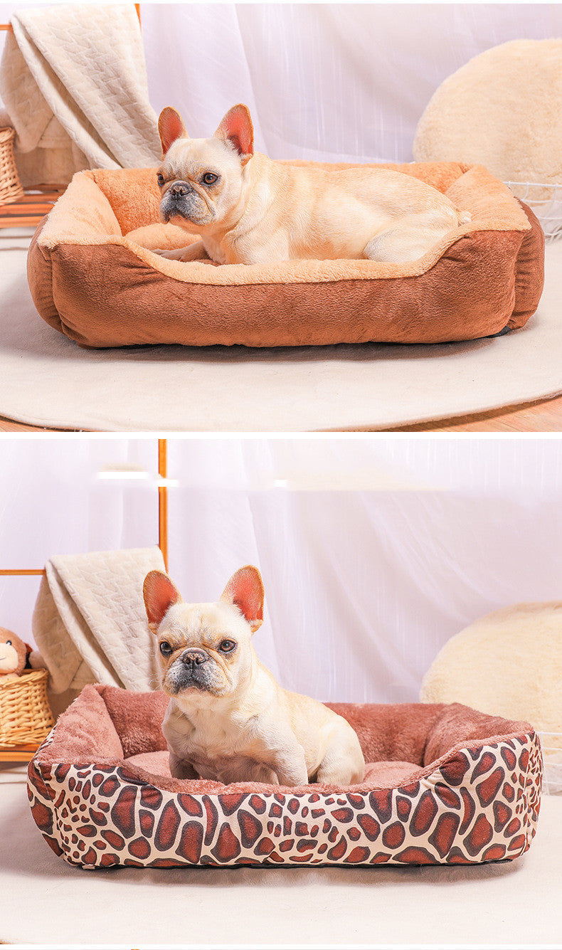 Teddy Small And Medium-Sized Dog Large Dog Supplies Bed