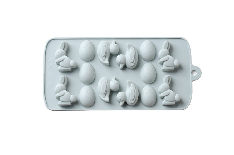 Ice Tray Fondant Cartoon Pudding Cake Baking Mold