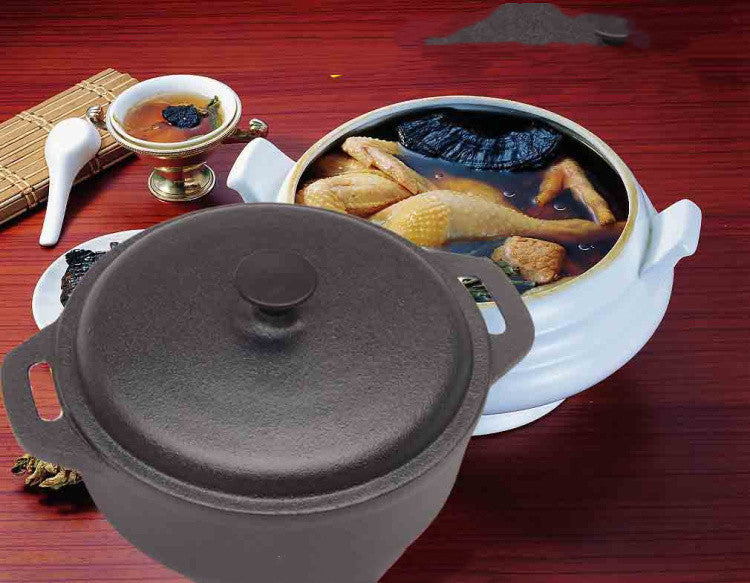 Export Cast Iron Pot Clay Pot Rice Casserole Stew Pot