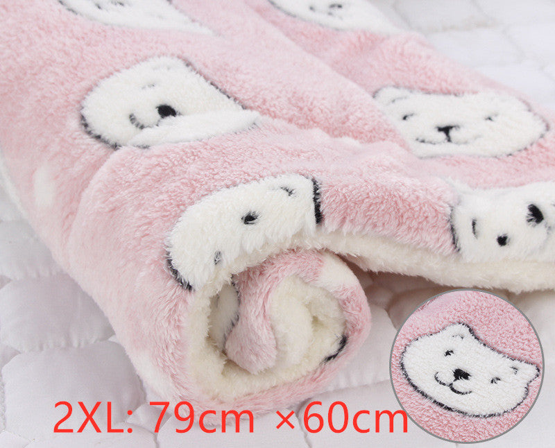 Pet Dog Cat Kennel Mat Blanket