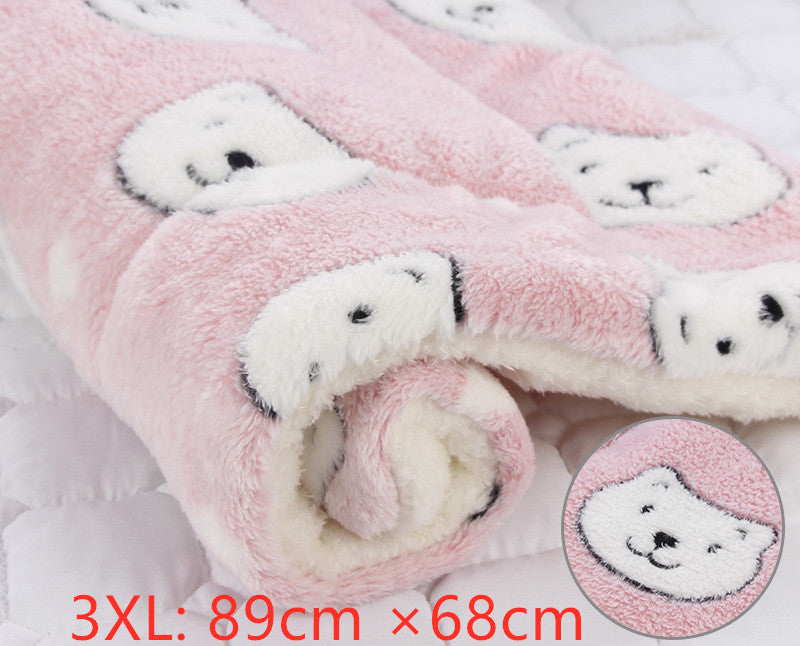 Pet Dog Cat Kennel Mat Blanket