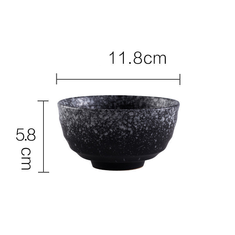 Creative Japanese Style Retro Stoneware Rice Bowl