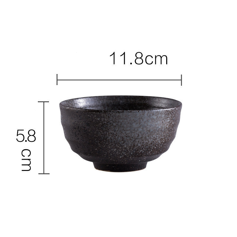 Creative Japanese Style Retro Stoneware Rice Bowl