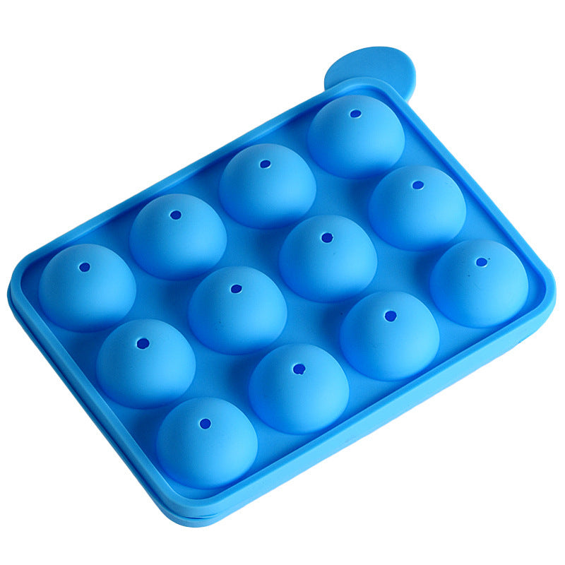 12-hole Round Silicone Three-dimensional Model