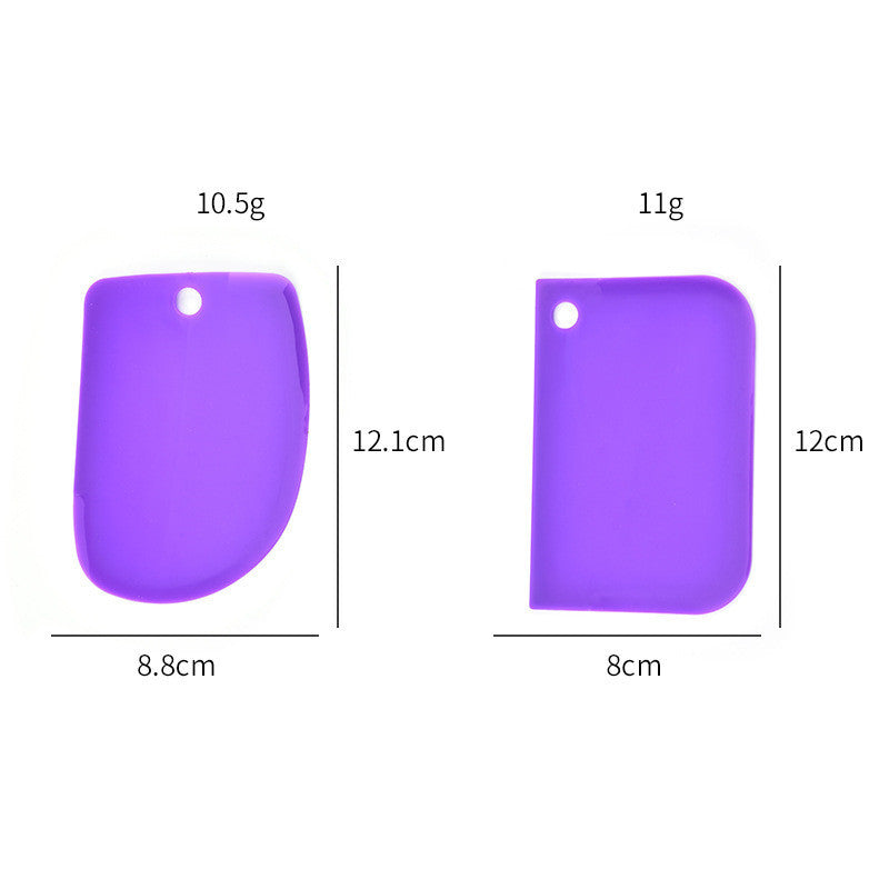 Spot Three-Piece Color Plastic Tool Scraper