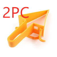 Adjustable Cake Divider Slicer Triangle Baking Pastry Divider Plastic Baking Cutter Reusable Cakes Knife