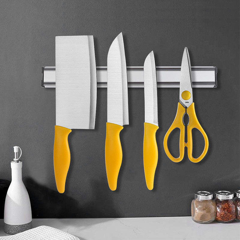 Magnetic Knife Holder Wall Mount Block Storage Holder Strong Magnetic Knife Stand Kitchen Accessories Organizer