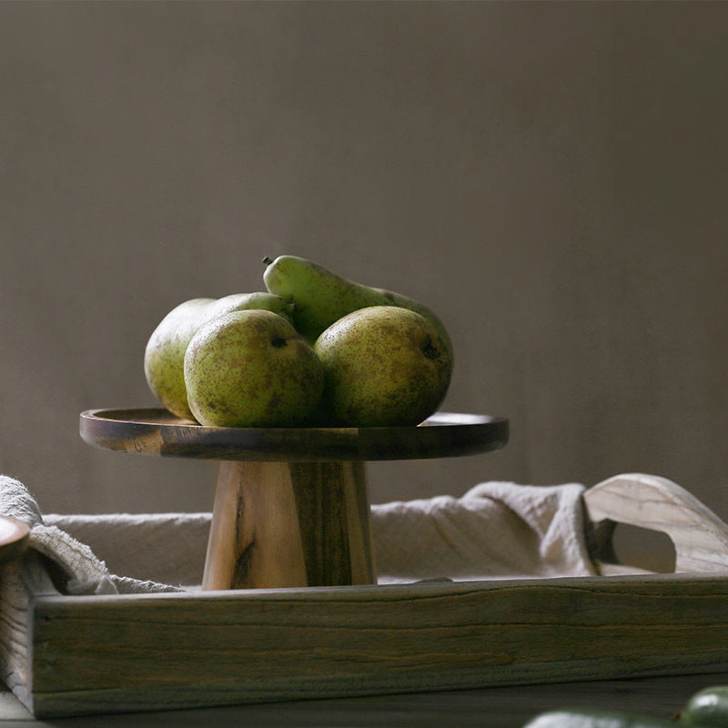 Creative Household Wooden Pallets With Dried Fruits In The Living Room