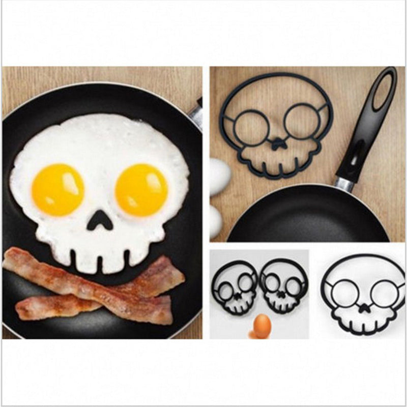 Fried Egg Mold Silicone Sun Cloud Skull