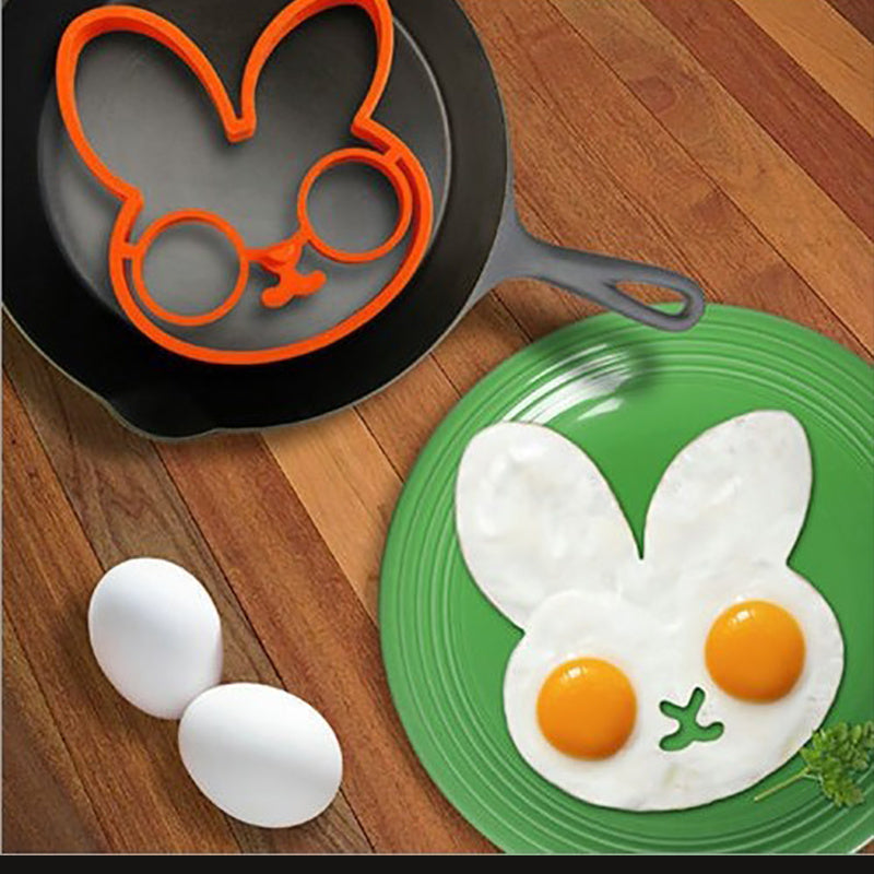 Fried Egg Mold Silicone Sun Cloud Skull