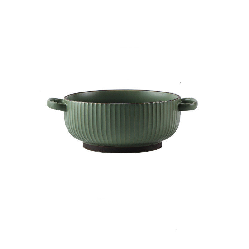 Large Soup Bowl Household Binaural Soup Bowl Noodle Bowl