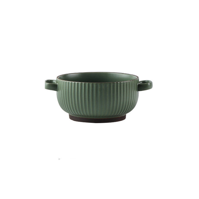 Large Soup Bowl Household Binaural Soup Bowl Noodle Bowl