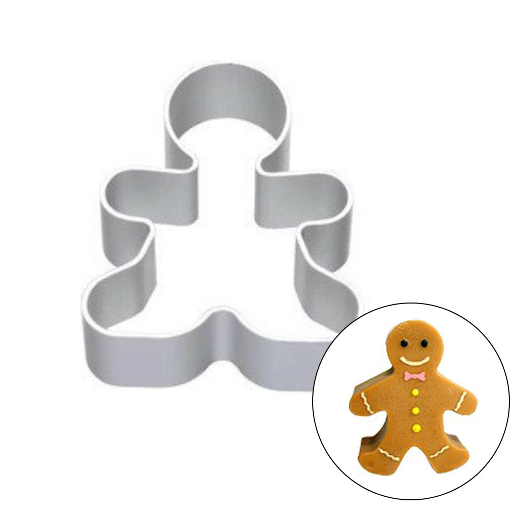 Stainless Steel Christmas Gingerbread Biscuit Mould Fruit Vegetable Cake Mould