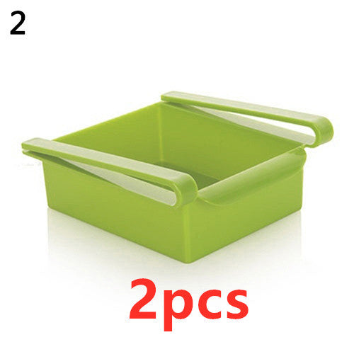 Refrigerator Storage Basket Stretchable Multifunction Kitchen Refrigerator Storage Box