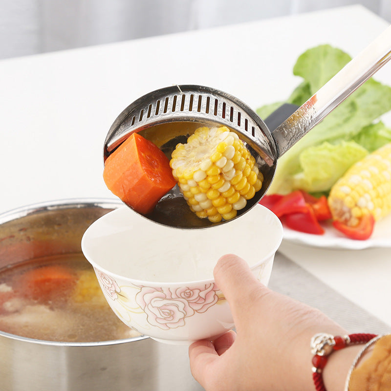 Stainless steel hot pot soup spoon